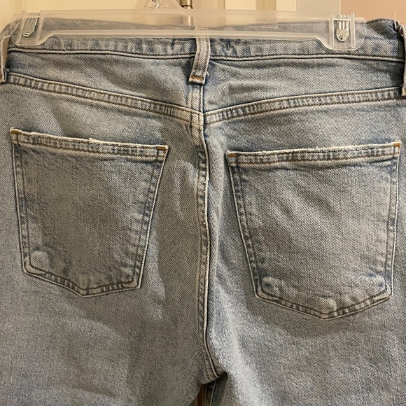 Aritzia AGOLDE jeans size 24 light wash - Picture 9 of 10
